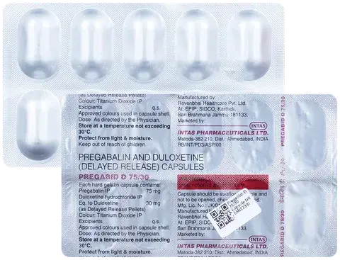 Pregabid-D 75/30 Capsule DR